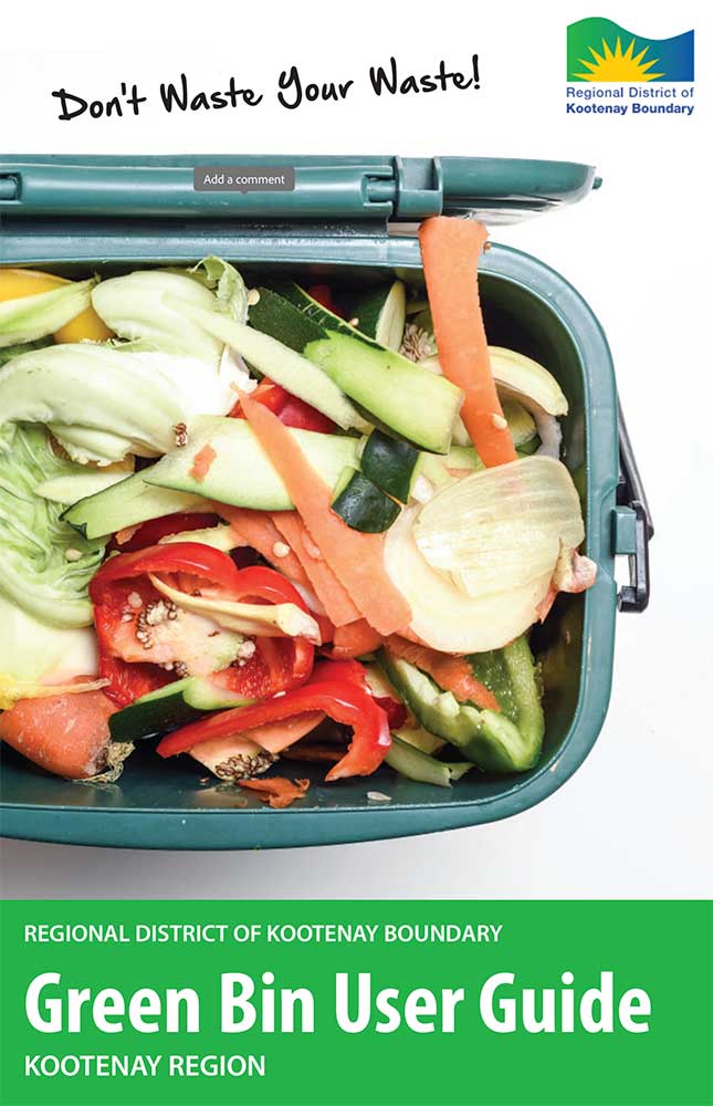 green bin user guide Green bin user guide