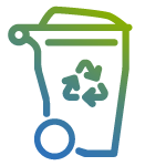 Icons Garbage & recycling