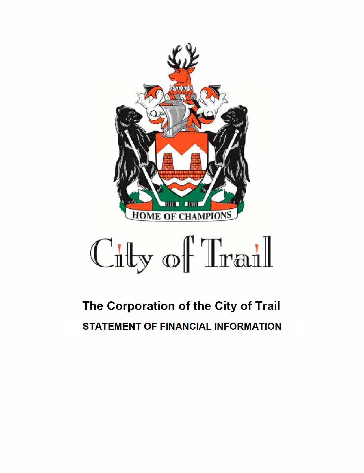 Financial Information Cover
